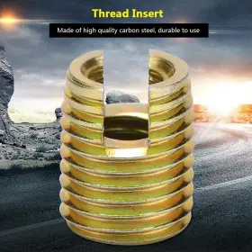 715990696125 REMINNBOR Thread Adapter Inserts Carbon Steel M8 #3