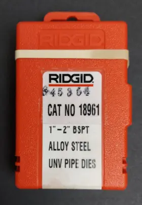 18961 RIDGID Threading Dies Bspt
