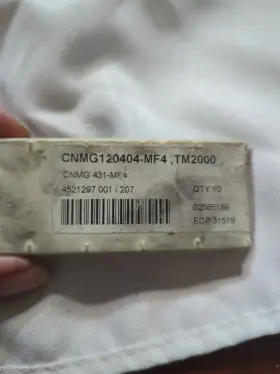 CNMG120404-MF4 SECO Carbide Inserts B13 #3