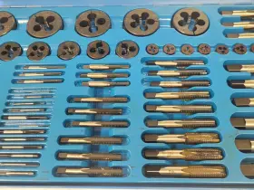 5136-00-357-7494 SKC Tap Die Set Hss Round Adj #3