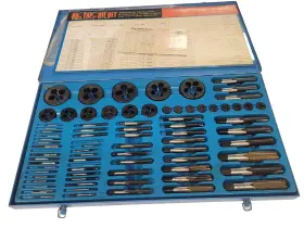 5136-00-357-7494 SKC Tap Die Set Hss Round Adj