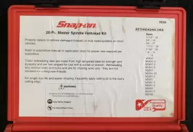 RD20 SNAP-ON Master Spindle Rethreading Set #2