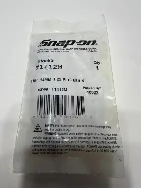 T1412M SNAP-ON Tap #3