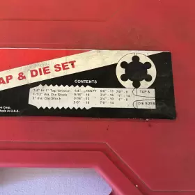 TD9902B SNAP-ON Tap Die Set Incomplete #3