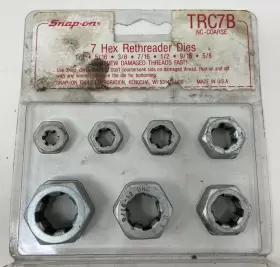 TRC7B SNAP-ON Hex Rethreader Dies #2