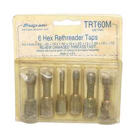 TRT60M SNAP-ON Thread Restoring Tap Set Rethreader