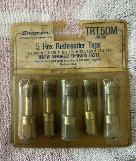 TRTT50M SNAP-ON Hex Rethresder Taps