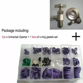 PULLER008 SZDEALHOLA Air Conditioning Rings Tap Gaskets Set #2