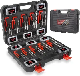 TR02-001 TAILUG Thread Repair Hss Drill Helicoil Kit