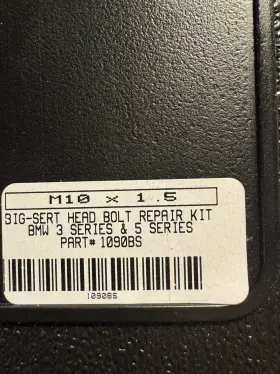 1090BS TIMESERT Big Sert Oversized Head Bolt Repair Kit Bmw #2