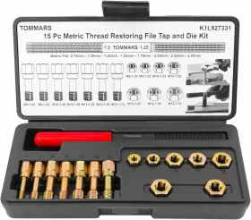 K1L927331 TOMMARS Thread Chaser Set Restorer M6 M8 M10 M12