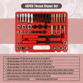 O6-DWLI VKALTUL Thread Chaser Set Repair Tool Rethread Unf #2