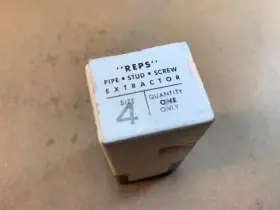 50004 WALTON Reps Pipe Stud Screw Extractor Box #3