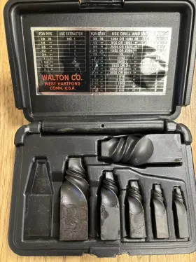 50205 WALTON Pipe Bolt Extractor Set Reps