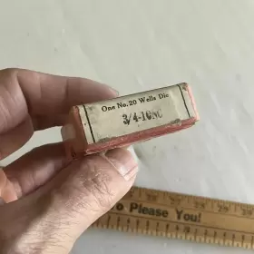 NO-50 WELLS PIPE DIE Nos Tool Od #2