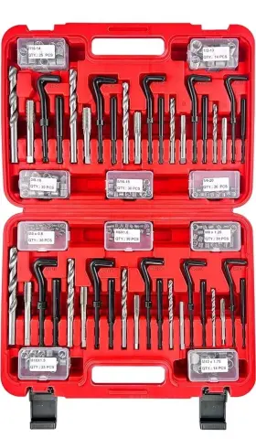 974831042680 WESLEYDRILL Helicoil Thread Repair Hss Drill Kit