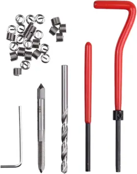 80042 WOLFRIDE Thread Repair Helicoil Insertion Tool Kit M5