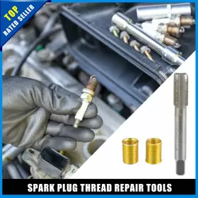 634149182664 X-AUTOHAUX Spark Plug Thread Repair Tool Inserts #2