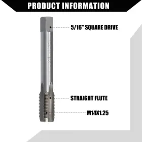 639664623371 X-AUTOHAUX Outer Spark Plug Thread Repair Tools #3