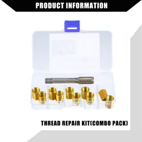 641832788799 X-AUTOHAUX Spark Plug Thread Repair Tools Kit #3