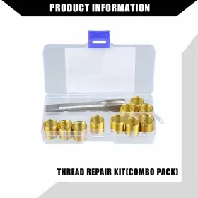 655692977958 X-AUTOHAUX Spark Plug Thread Repair Tools Pack #3