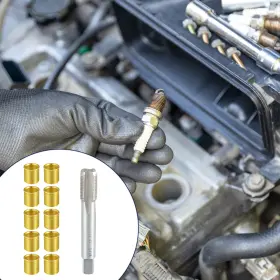 703820072867 X-AUTOHAUX Set Spark Plug Thread Repair Tools