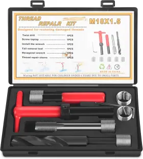 B0C8NXSLMN YOSOO HEALTH GEAR Thread Repair Helicoil Chaser