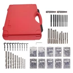 338pc Engine Automotive Thread Repair Kit Sae Metric Strip Tool Set. Fixed Price $56.57.