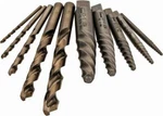 Irwin 11117 Spiral Fluted Screw Extractor & Drill 10 Piece Set, 3/16" - 3/4". Fixed Price $57.99.