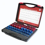 55pcs Nut And Bolt Thread Checker, 30 Sae & 25 Metric Box Kit Gauge Wi.... Fixed Price $44.83.