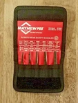 Mayhew Pro 5pc Square Screw Extractor Set W/ Pouch, Made In The Usa #37332. Fixed Price $36.26.