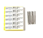 Morse 3-48 Tap Fast Spiral Flute Plug Taps Hss 52 Helix Angle Usa Made 6 Pack. Fixed Price $18.45.