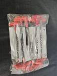 Mac Tools 9pc 3/32" - 5/16" Sae T-handle Hex Allen Wrenchs Shkt10cgp Missing One. Fixed Price $40.95.