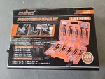 13128 Horusdy 300 Piece Helicoil Thread Repair Kit Metric & Sae Hss Drill. Fixed Price $75.00.