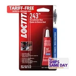 Loctite 1330799, One Blue Threadlocker 243 6ml/.20oz Performance Parts. Fixed Price $31.02.