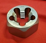 7268 1-1/8-7 Nc X 2" Irwin Hex Rethread Die Carbon Steel Rh. Fixed Price $33.95.