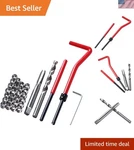M6x1.0 Thread Repair Insert Kit 30pcs Stainless Helicoil Set Tool Auto Repair/hd. Fixed Price $14.71.