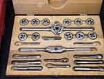 Vintage Used Blue Point Tools Tap & Die Set, 1/4in. - 1/2 In. , Part #td2400ax. Fixed Price $80.00.