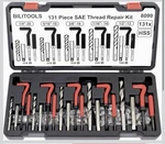 Bilitools Helicoil Thread Repair Kit Sae, 131-piece Hss Drill Heli Coil Repai.... Fixed Price $40.00.