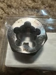 5/8-11 Nc X 1-1/4" Hex Die Carbon Steel Irwin 7752 Cs Left Hand Rethreading. Fixed Price $17.99.