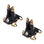 2 Pack Lawn Mower Starter Solenoid 4 Prong Fits Craftsman 146154. Fixed Price $20.89.