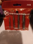 Gearwrench Spiral Screw Extractor Setkit 2419. Fixed Price $10.00.