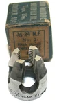 Union Twist Thred-rite 3/8-24 N.f. No. 2 7/8" Od Round Hss Acorn Cone Die. Fixed Price $24.90.