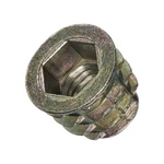 E-z Lok Threaded Insert, Zinc, Hex-flanged, 3/8"-16 Internal Threads, 13mm. Fixed Price $12.39.