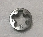 Ace 1/4"-18 Npt Pipe Die Usa 1" Round. Fixed Price $11.56.