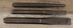Cornwell Tools 3 Piece Steel Chisel Set Punch ,3/4" & 1/2" Usa. Fixed Price $31.30.