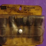 Craftsman 9-52114 Rethreading Tap Set National Fine Thread 5 Pieces. Fixed Price $15.00.