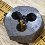 Matco M7 X 1.0 Hex Die 7mm H1mt710d For 124matds Tap And Set Usa Read!. Fixed Price $21.95.