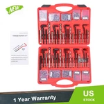 Helicoil Thread Repair Kit 338pcs Sae And Metric Rethreading Tool 1/4"-1/2". Fixed Price $49.00.