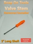 Snap On Tools 1 Tire Stem Valves Remover/installer Orange Pocket Tr117 New!!!!. Fixed Price $24.95.